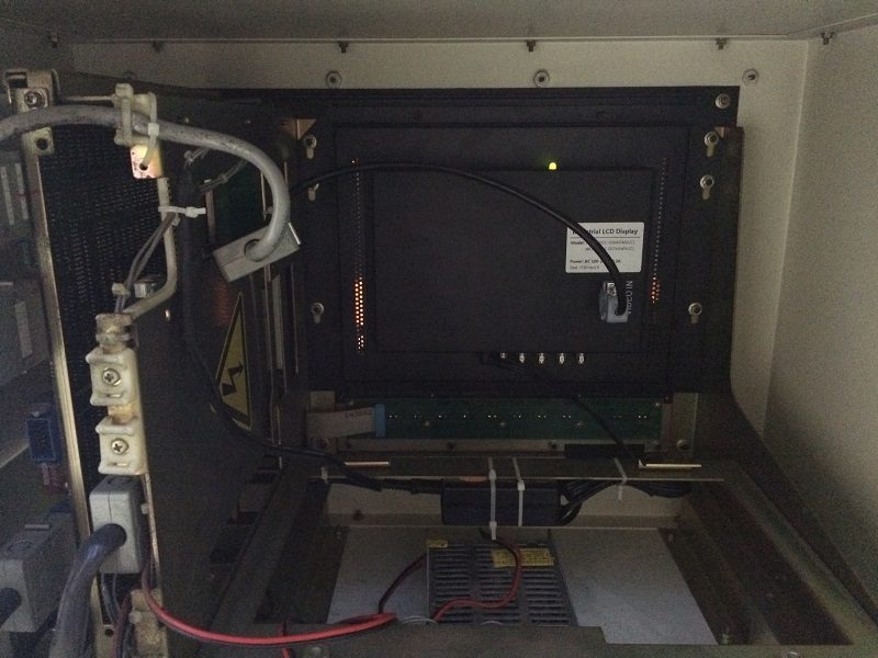 A61L-0001-0074 LCD Installation Front View