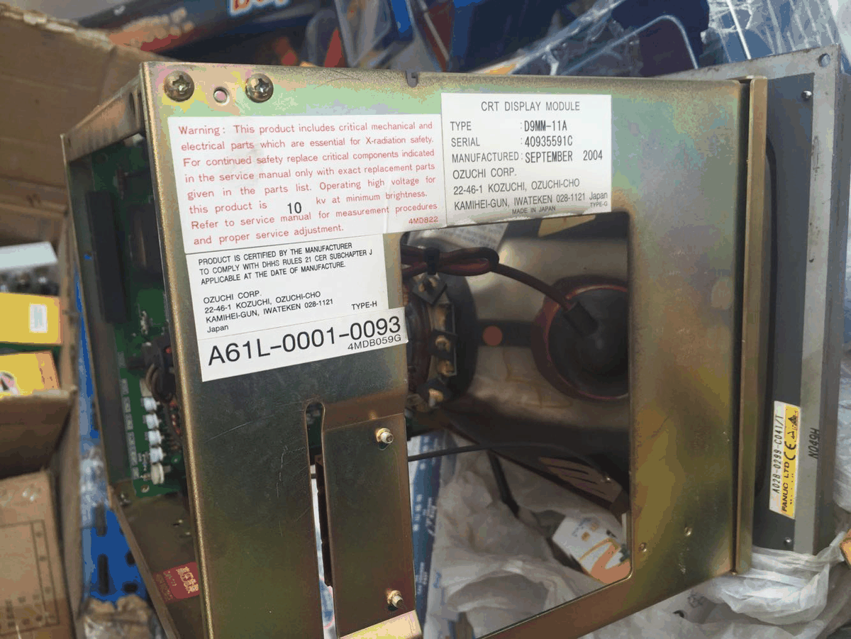 A61L-0001-0093 Original CRT Label