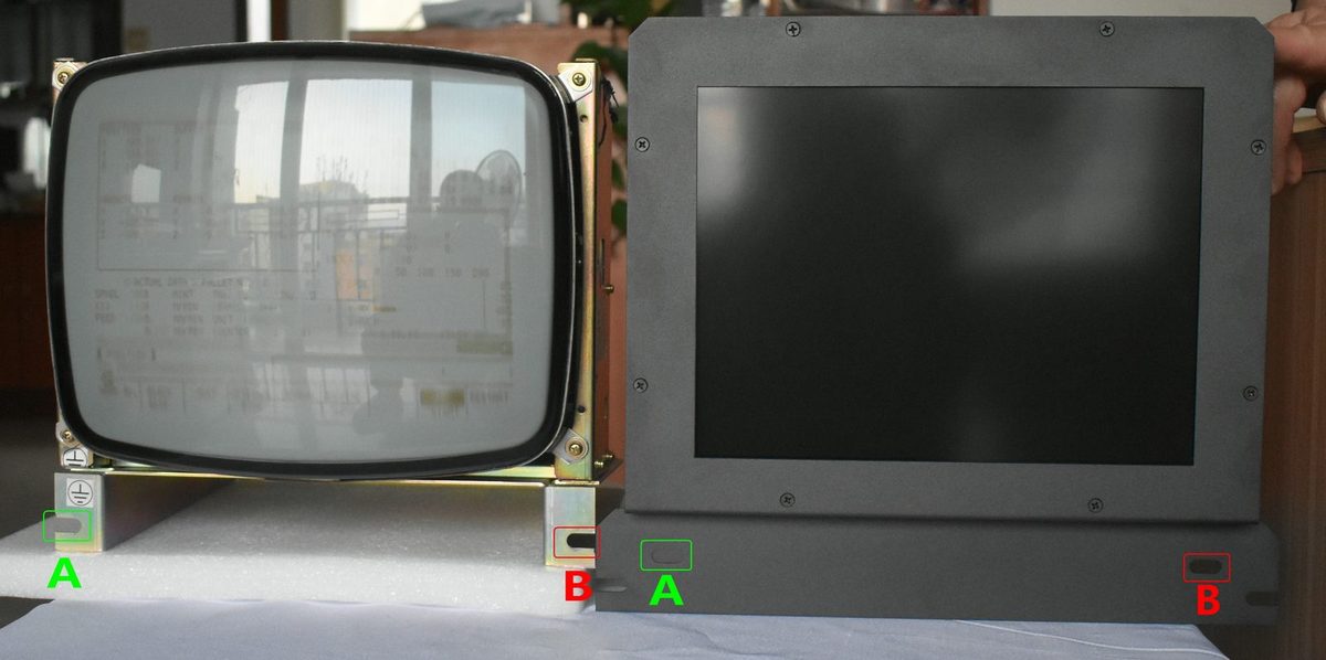 MDT-1283B CRT vs LCD对比