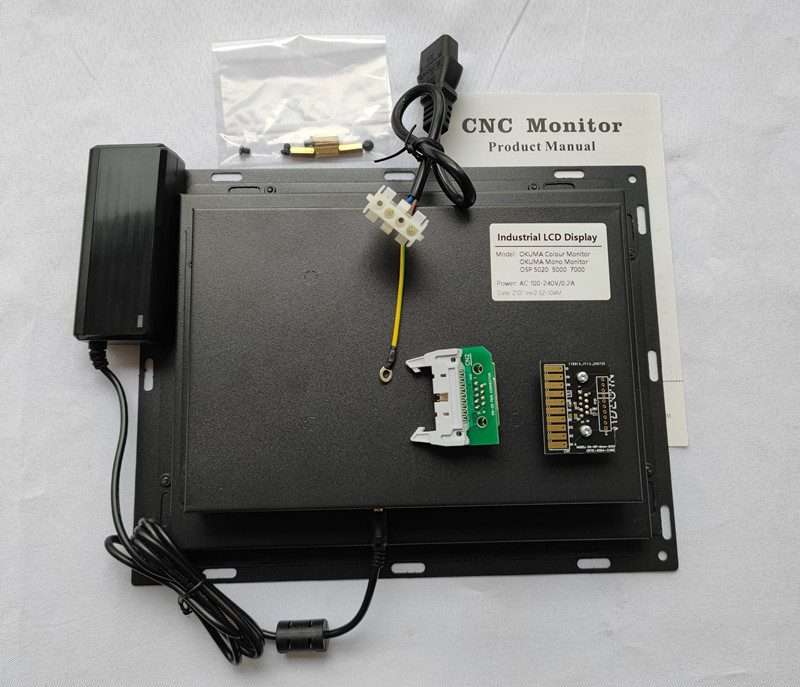 大隈 Okuma 5000-5020 LCD 显示器安装过程