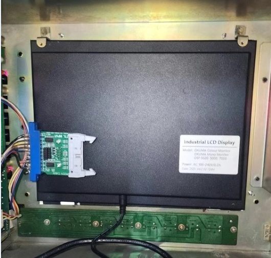 Okuma 5000-5020 LCD Display Installation Process