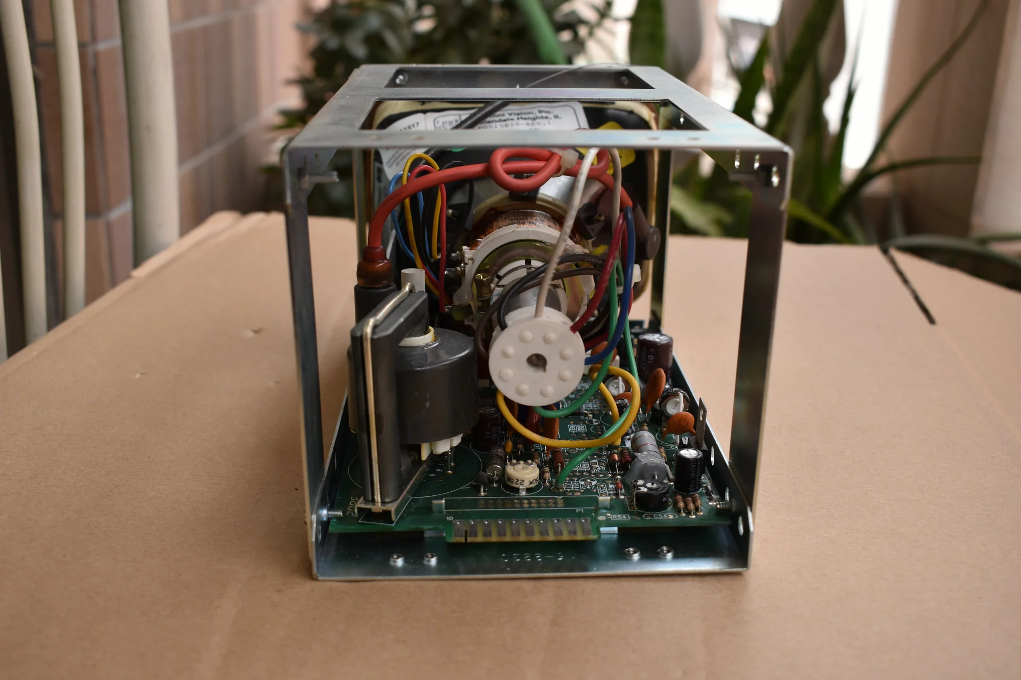Original CRT back connectors