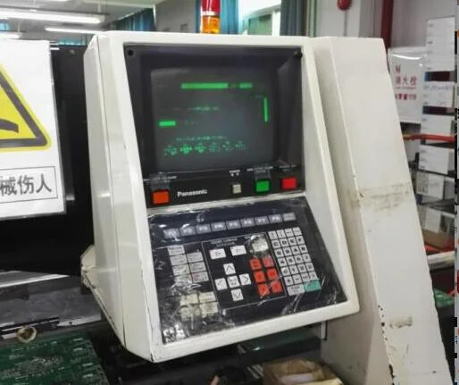 Panasonic 9-inch green CRT monitor front
