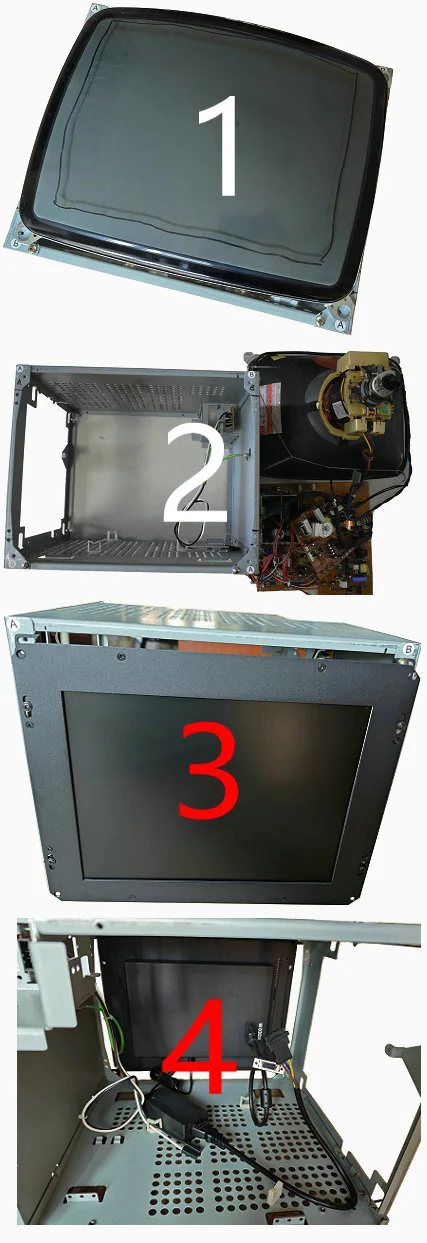 CRT to LCD replacement