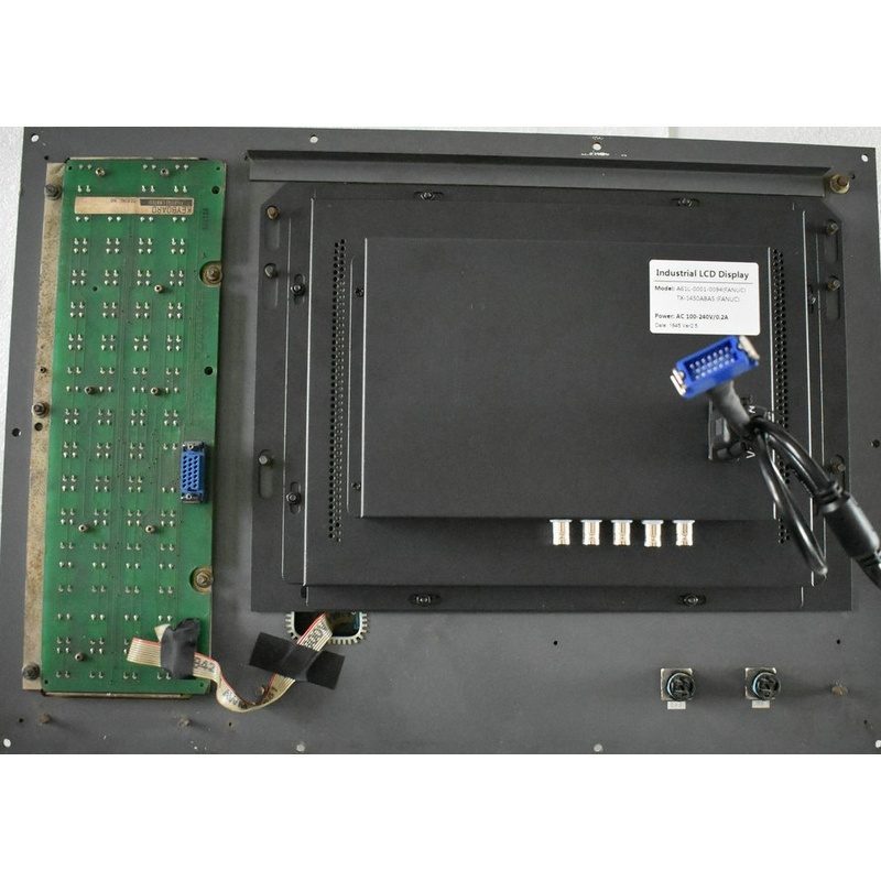 FANUC A61L-0001-0094 14-inch CRT LCD upgrade installation effect