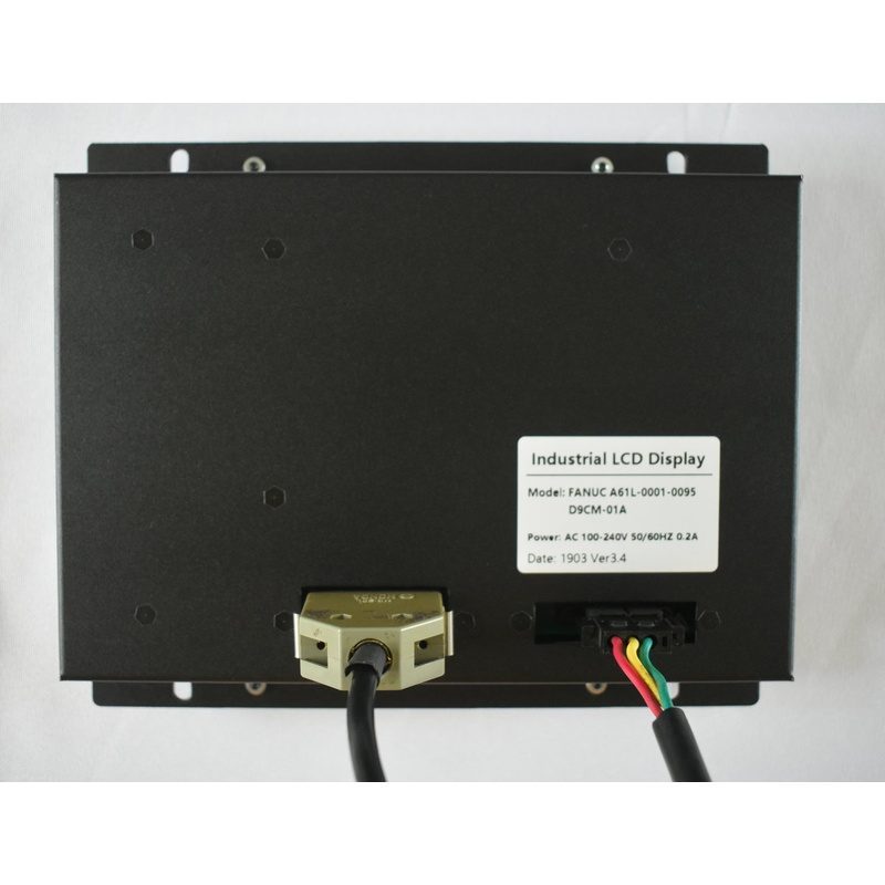FANUC A61L-0001-0095 9-inch LCD upgrade installation effect