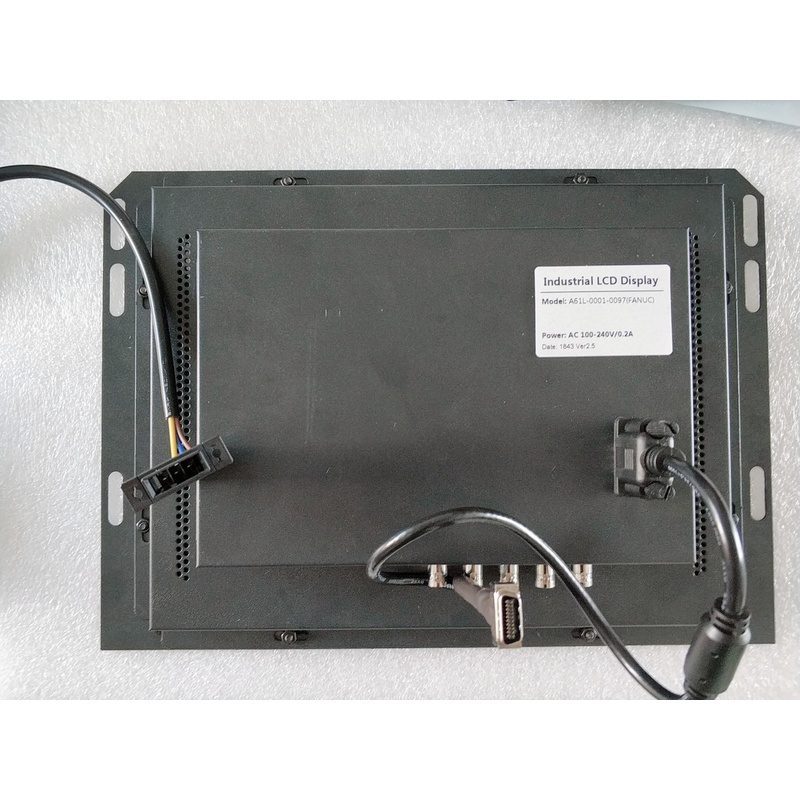FANUC A61L-0001-0097 14-inch Color CRT LCD replacement panel - back view