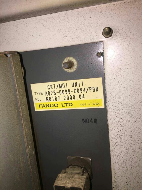 FANUC Series 0-P monochrome green CRT to LCD upgrade
