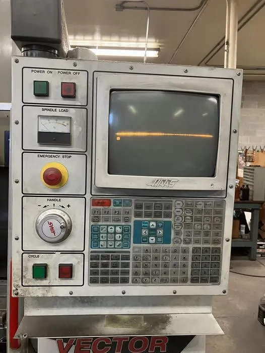 HAAS 9-pin D-Sub interface diagram for CRT to LCD upgrade