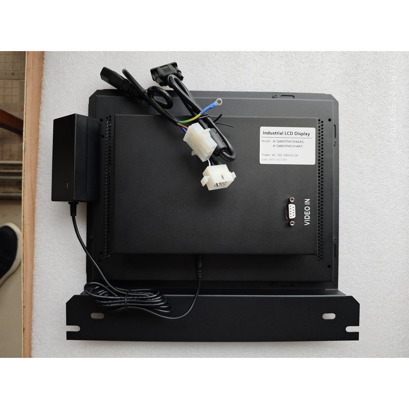 MAZAK AIQA8DSP40 14-inch CRT LCD replacement panel - back view