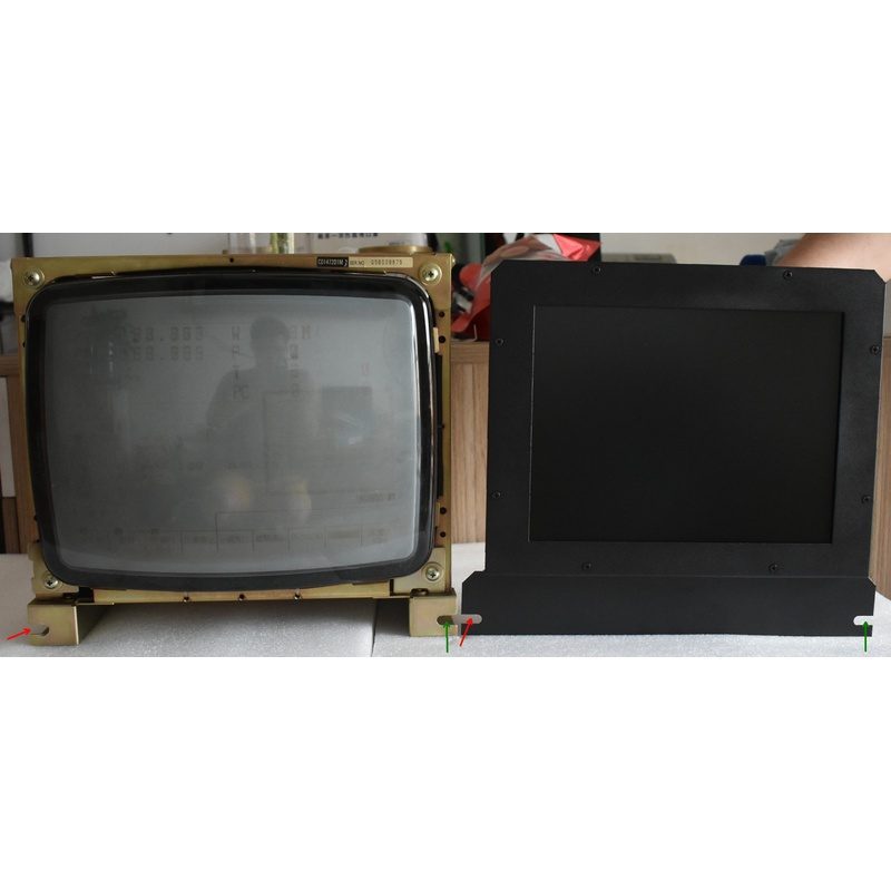 MAZAK CD1472-D1M 14-inch CRT LCD replacement panel - back view