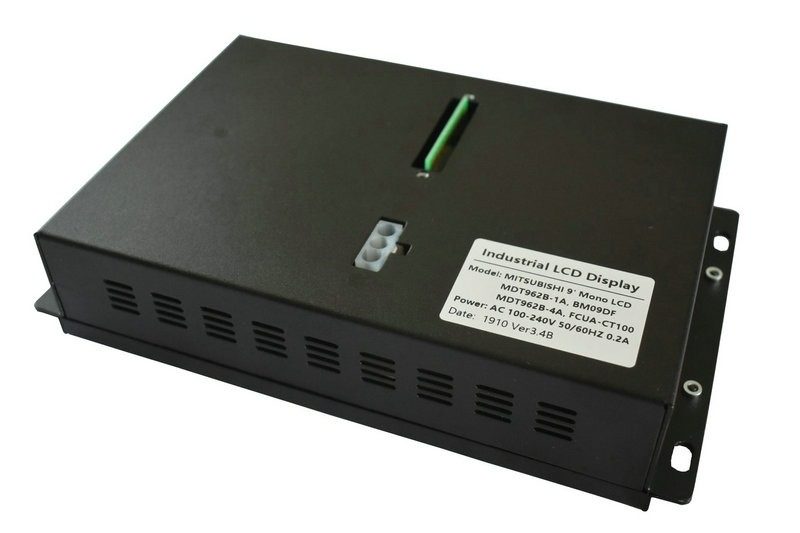 Mitsubishi BM09DF 9-inch CRT LCD replacement panel - back view