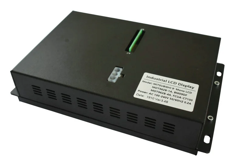 LCD back — connector interface and mounting