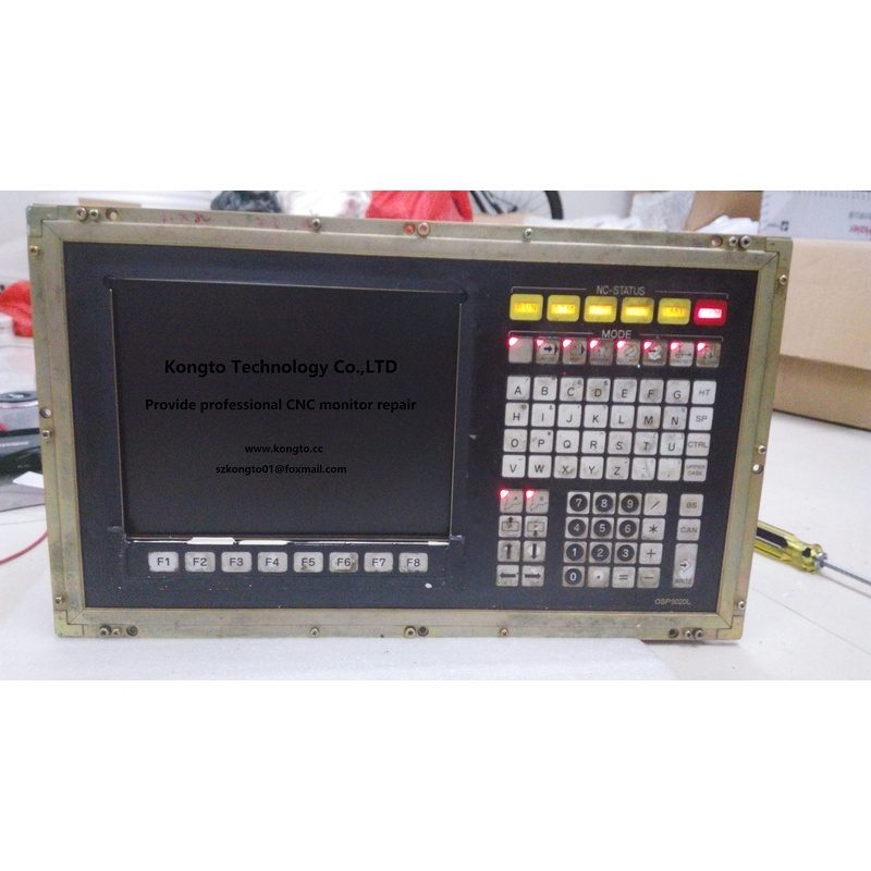 OKUMA OSP7000-CRT 12-inch CRT to LCD upgrade installation effect